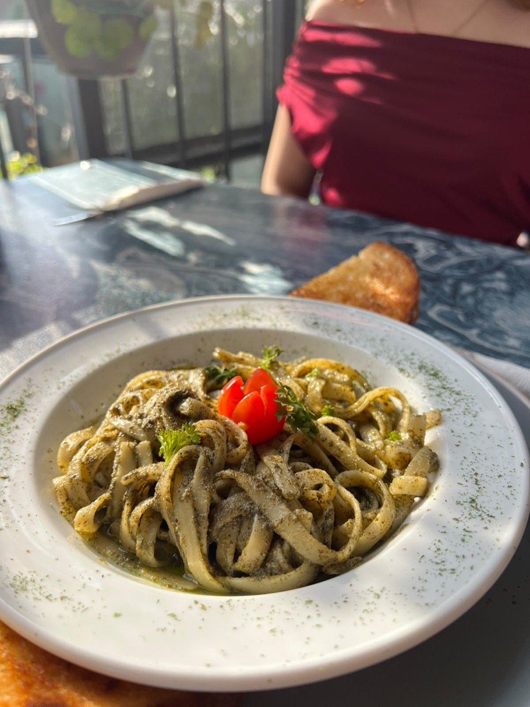 Pasta al pesto